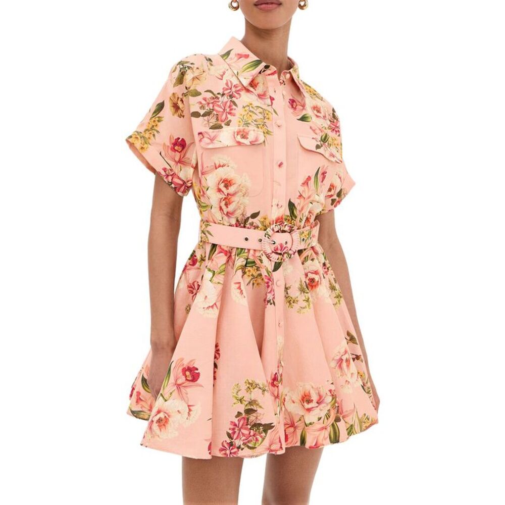 Amina Glam Womens  Mini Dress
